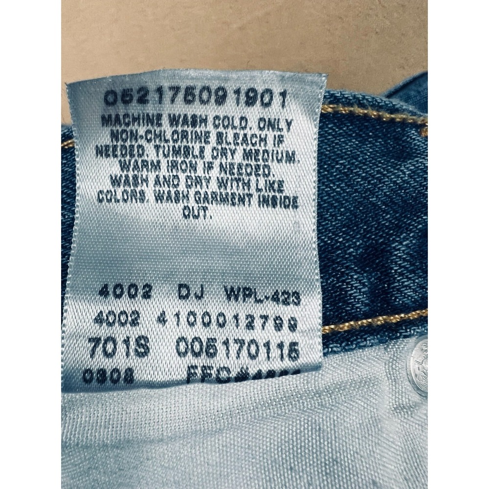 Levi's 517 Boot Cut Jeans Mens 38x38 (36x34 Actual) Blueโ Denim Medium Wash READ - Picture 10 of 15